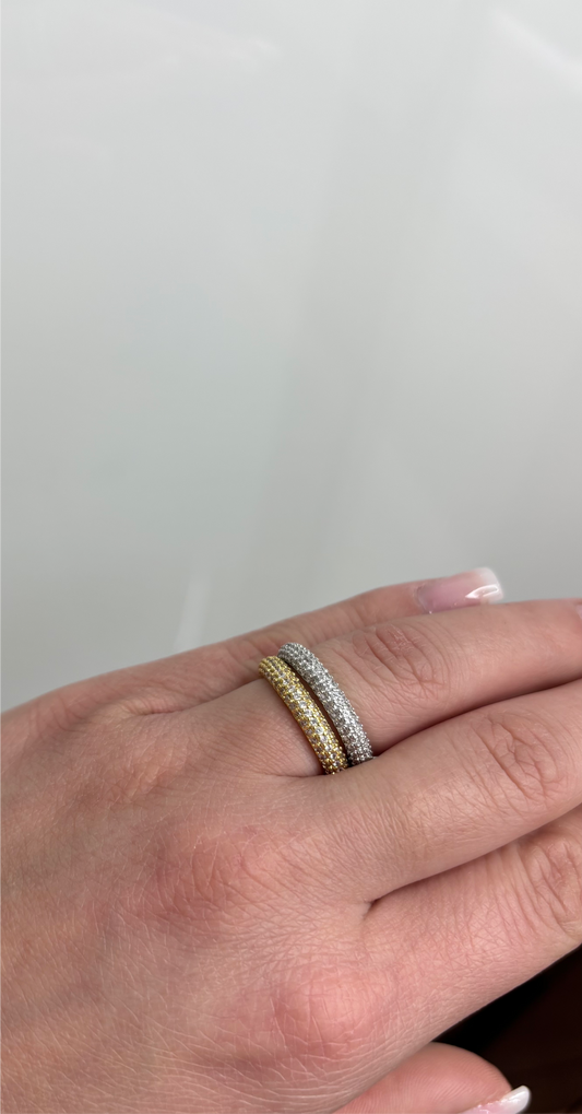 Anello Fedina Strass