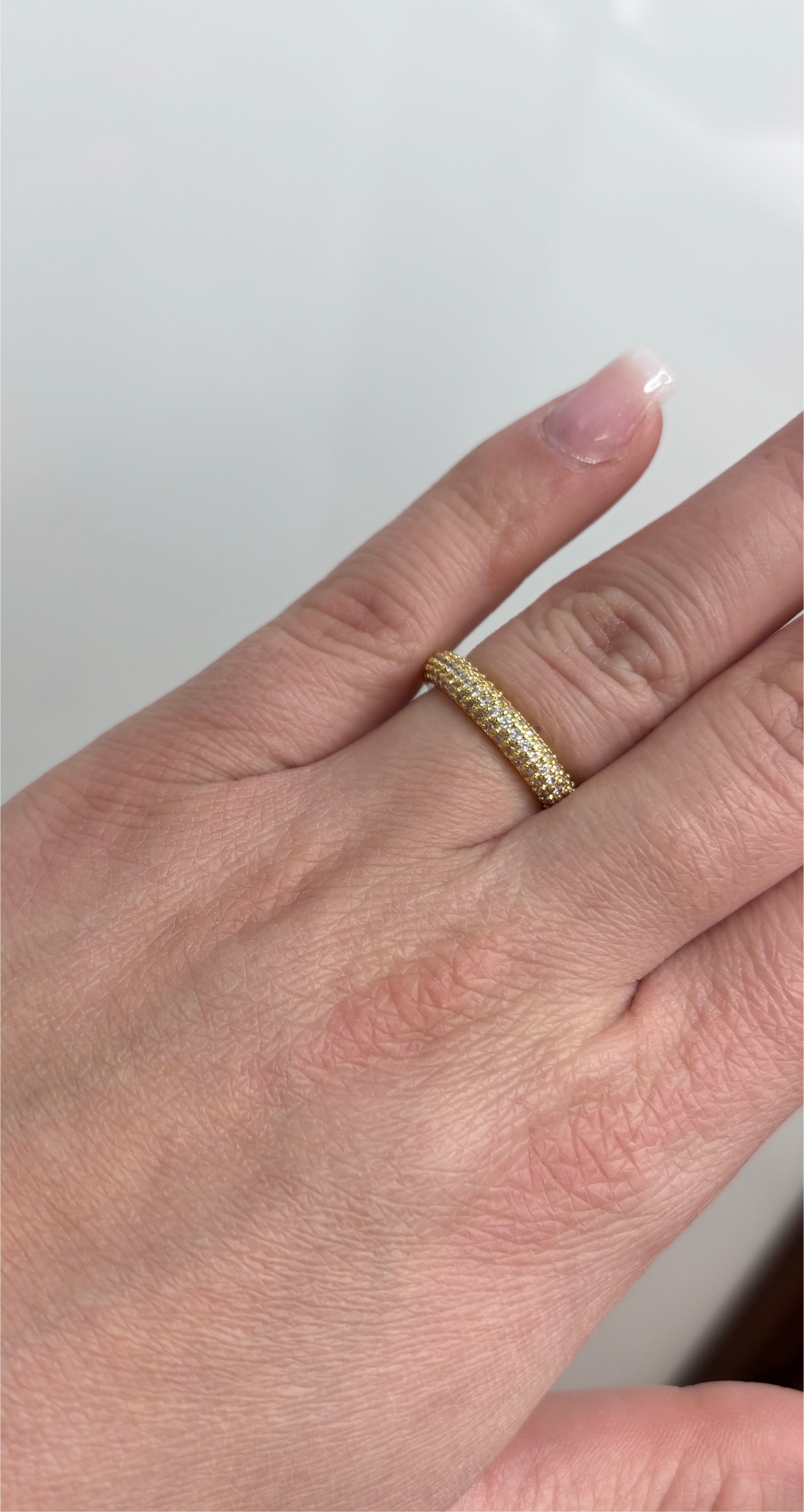 Anello Fedina Strass