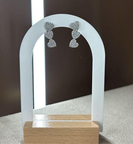 Orecchini Heart Pendenti