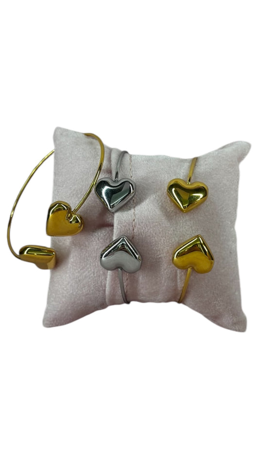 Bracciale Rigido Cuore