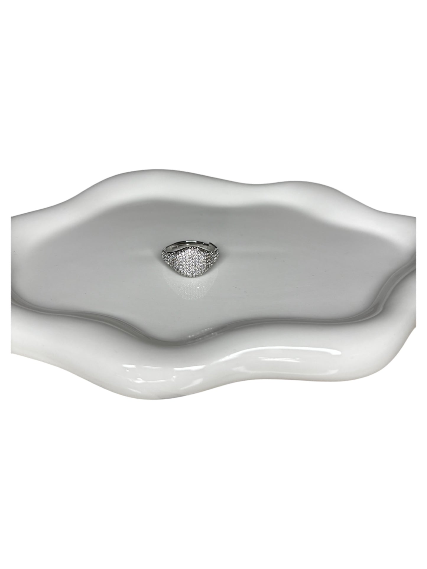 Anello chevalier Ovale