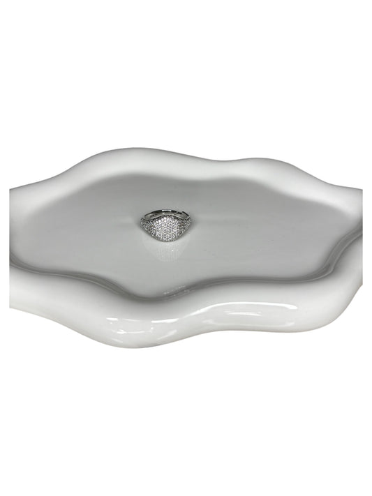 Anello chevalier Ovale