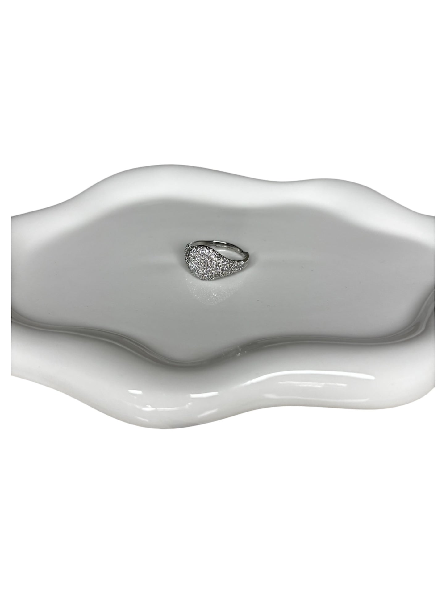 Anello chevalier Ovale