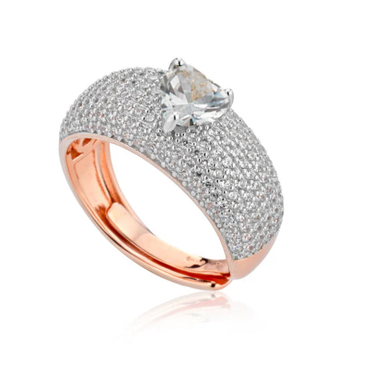 Anello Bague Coeur
